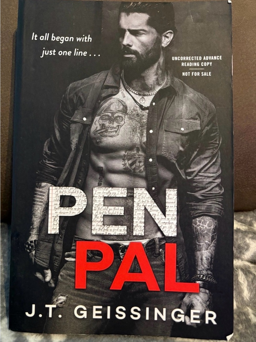 Advanced Reader Copy Pen Pal by J.T. Geissinger